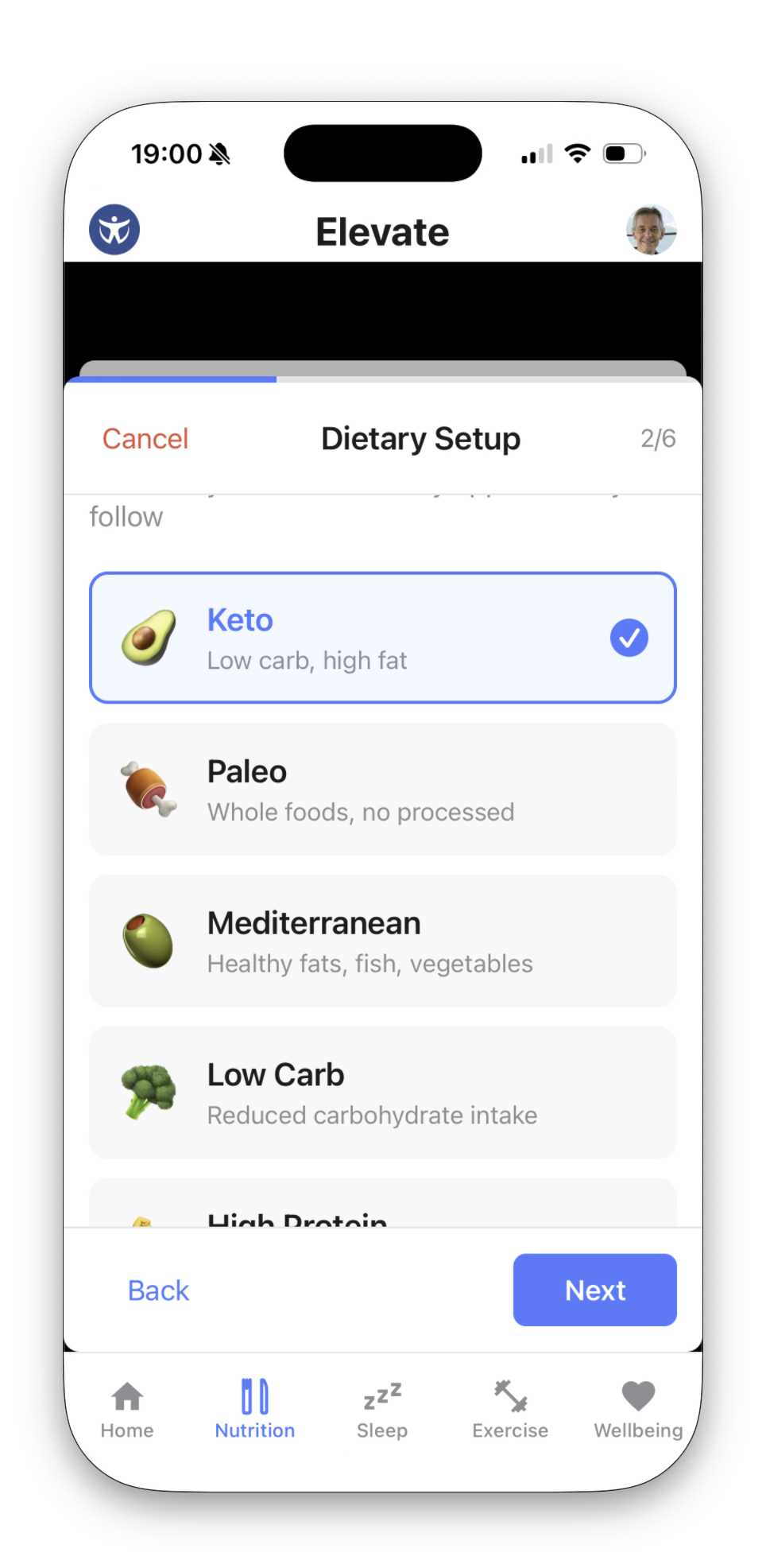 Additional dietary approaches